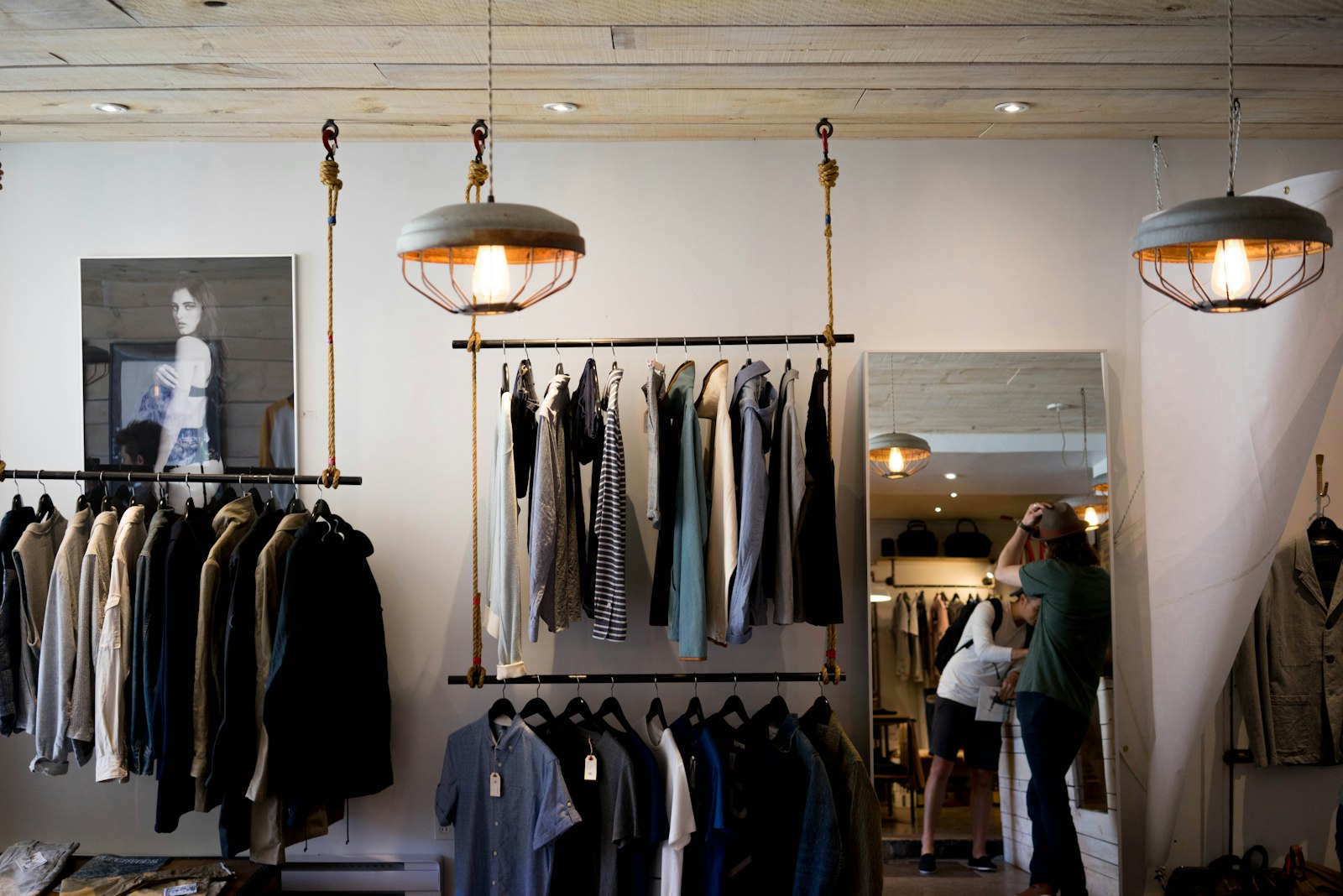 A shop owner standing in her boutique